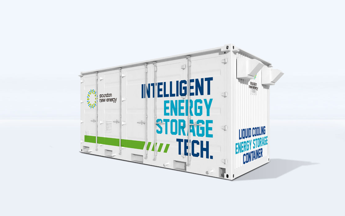Контейнер высокого напряжения 20FT 5MWh ESS для подключения к сети и резервного питания